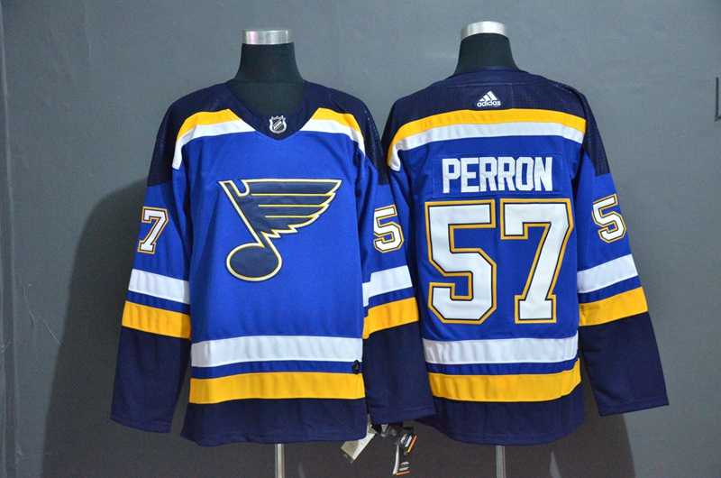 Blues 57 David Perron Blue Adidas Jersey,We sell and wholesale Blues 57 David Perron Blue Adidas Jersey on line form chian!